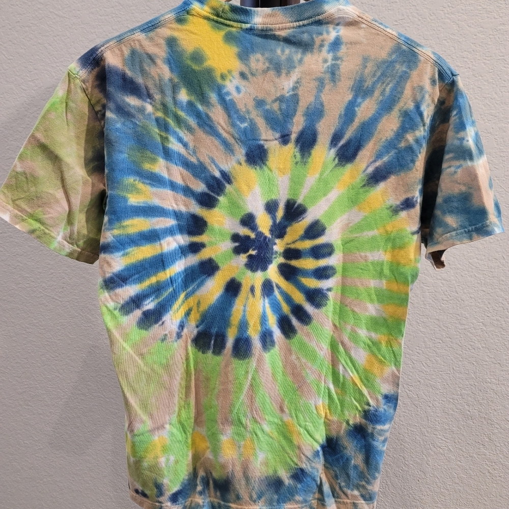 Grateful Dead Tie-Dye T-Shirt Liquid Blue Spring Tour 77 - Picture 6 of 6